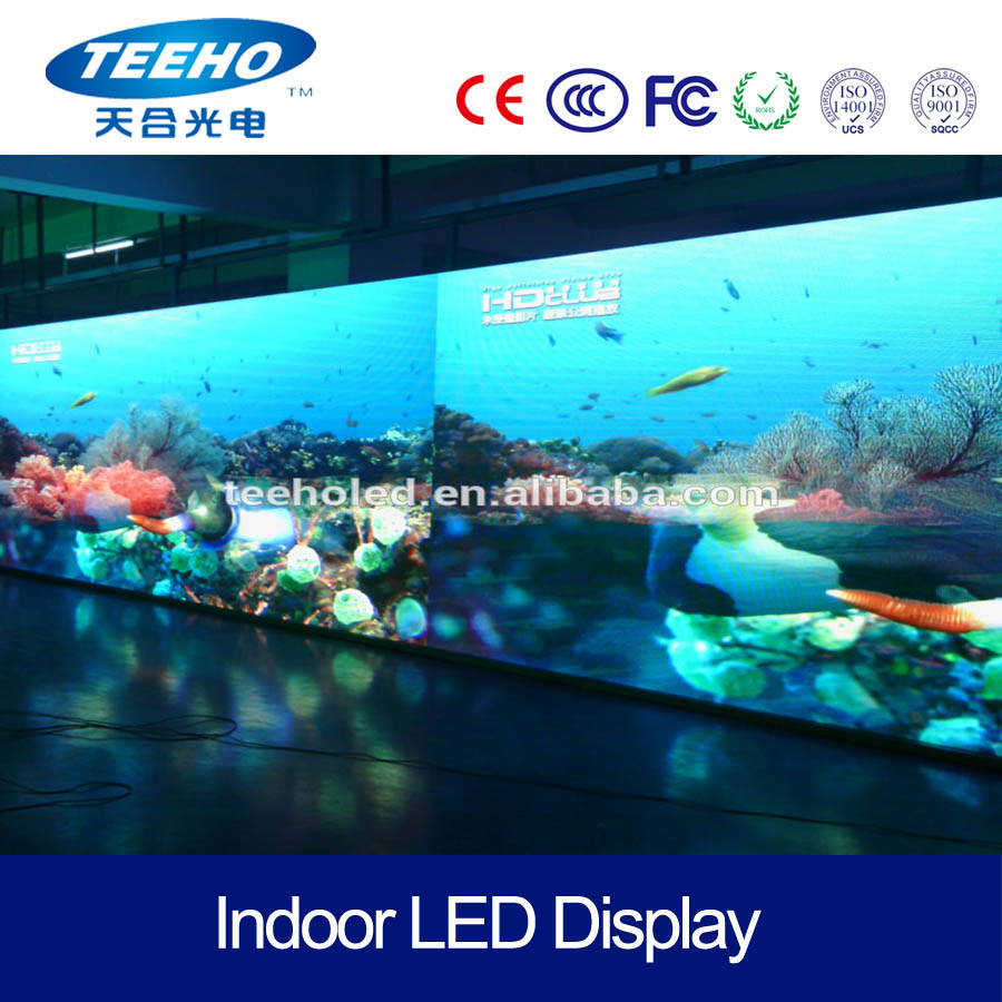 High Quality 3mm Pixel Pitch Indoor LED Display Screen for Advertising