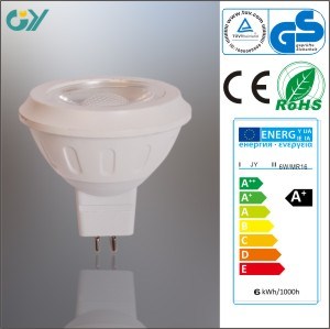 LED Bulb Light MR16 COB 6W LED Spotlight