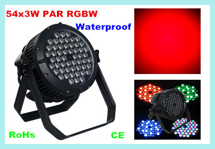 54 PCS 3W Waterproof LED PAR Light