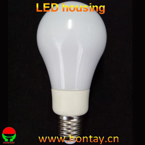 LED Bulb Lamp Plastic Housing with Full Angle Diffuser
