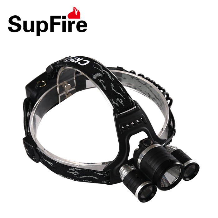 Supfire Hl33 High Power Rechargeable LED CREE T6 Zoom Headlamp