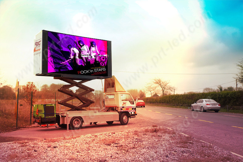 High Definition P10 Taxi Outdoor LED Display for Advertising