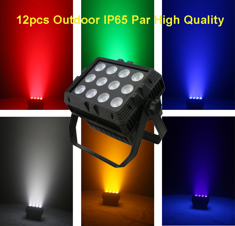 Outdoor LED PAR Stage Light LED PAR Light Manufacturers LED 15W X 12PCS 6in I RGBWA UV Waterproof Stage Light LED