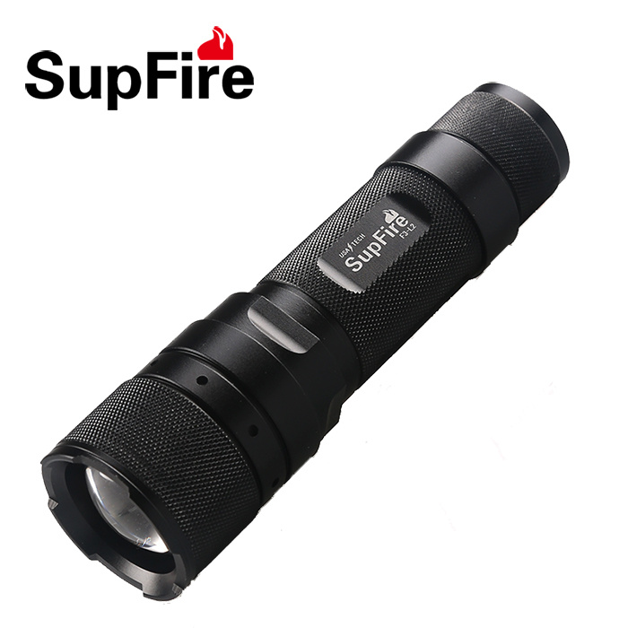 Manufactor Cheap CREE L2 LED Rechargeable 18650 Zoomable Flashlight