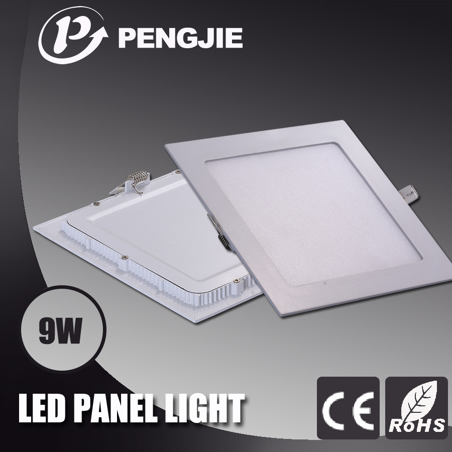 9W Aluminum Energy Saving LED Panel Light with CE