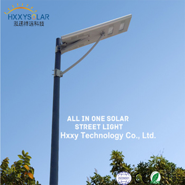 5 Years Warranty 6-100W Outdoor All in One Integrated Solar LED Street Light with Camera