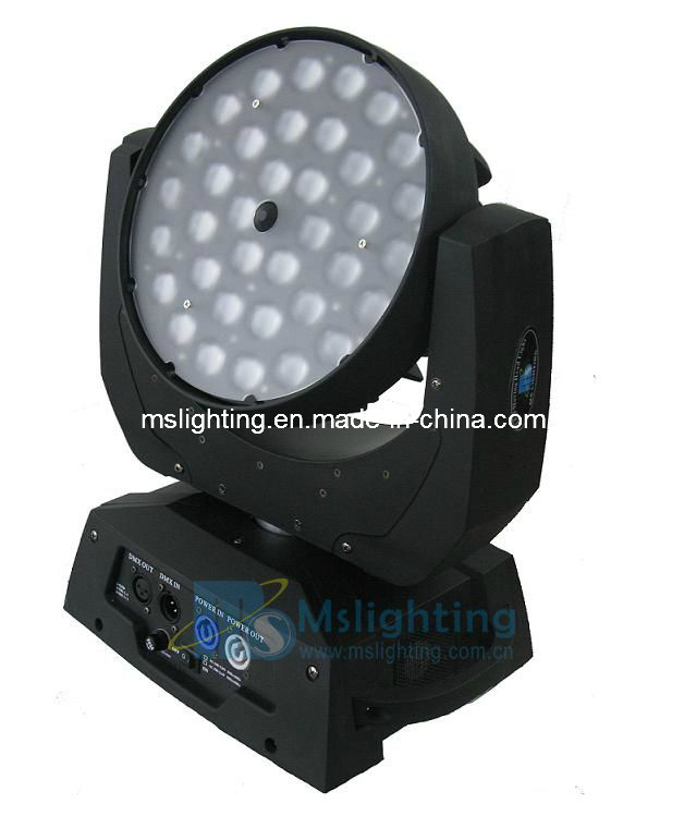 36*15W RGBWA 5in1 LED Zoom Moving Head Wash Light