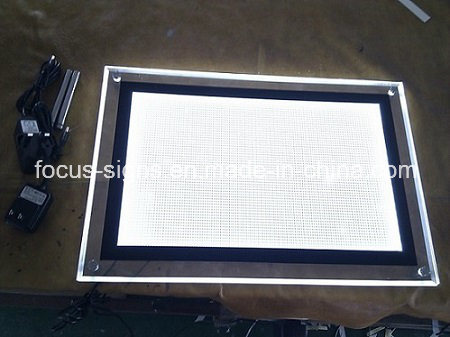 Hot Sale Super Slim Crystal LED Light Box (FS-C20)