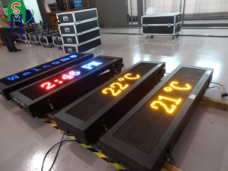 Outdoor 3G/GPRS/USB Control LED Running Message Display