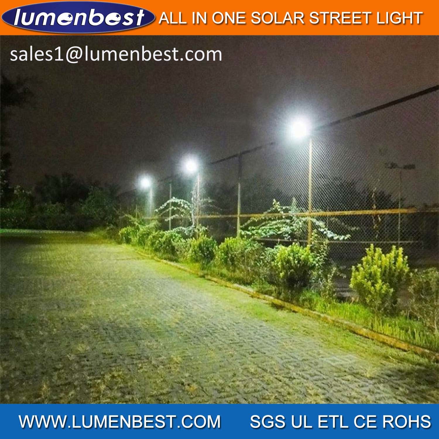 Cheap 12W All in One Solar LED Street Lights