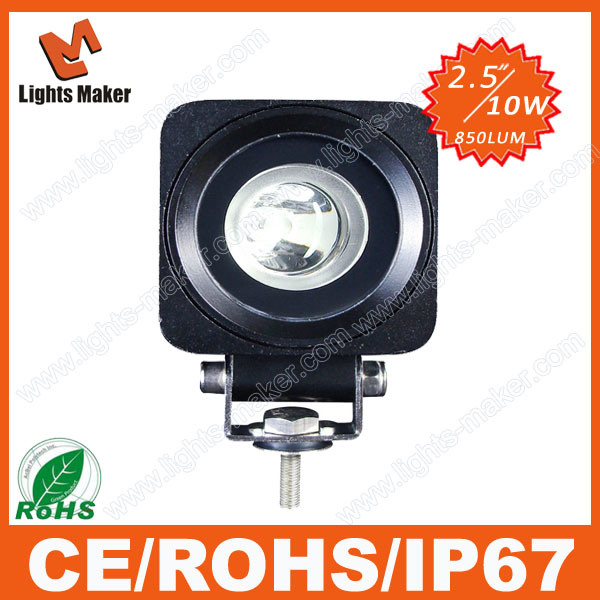 Lml-1310 2.5'' 10W Lamp Work Light 10W Samll Lamp CE&RoHS&IP67 Certificate 2.5 Inch Small LED CREE Work Light Lamp Work Light