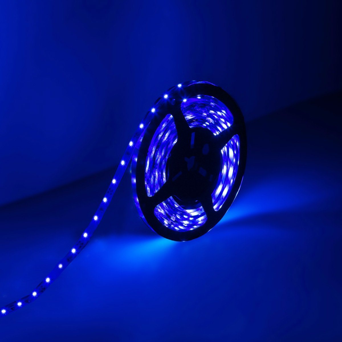 Blue Flexible LED Strip Lights with 300 Units 3528 LEDs