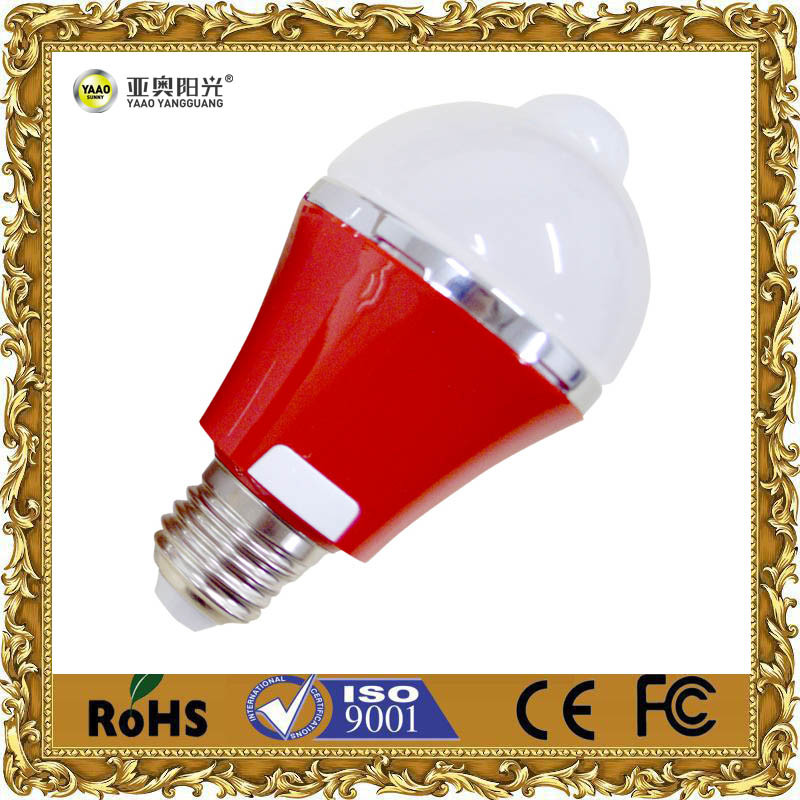 LED Sensor Bulb Light with CE and RoHS Certification