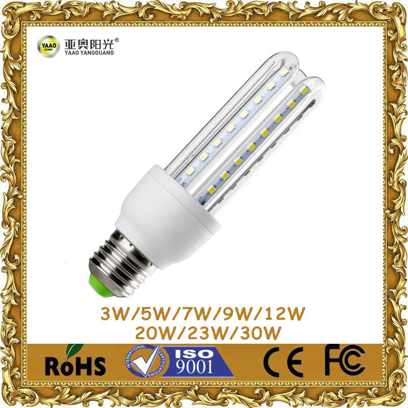 12W SMD LED U-Shaped Bulb Light