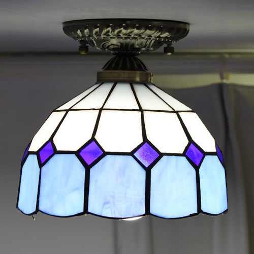 Fashionable Hot Sell Tiffany Ceiling Lamp with Europe Style Factory (XC08002)