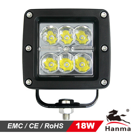 16W 1620lm CREE LED Work Light for Truck SUV Jeep and Heavy-Duty Equipment