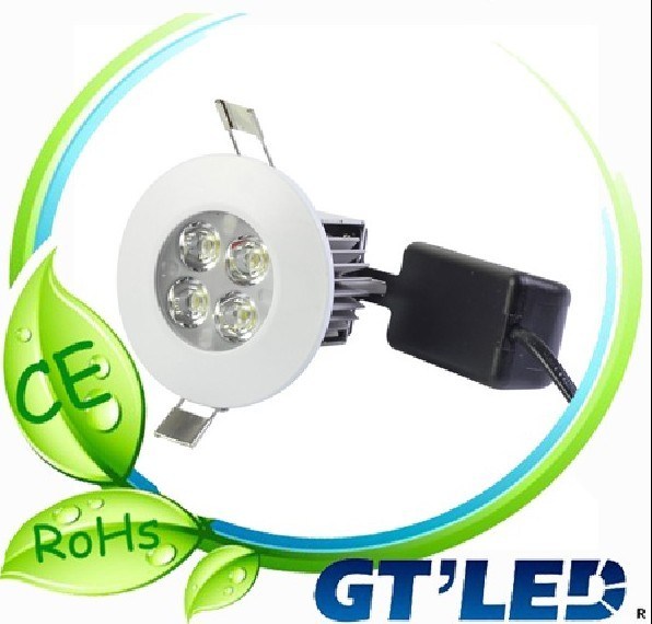 CE, RoHS, SAA Approved LED Downlight/12W LED Ceiling Down Lights
