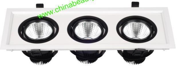 LED Down Light COB LED Light LED Ceiling Light (3X5W / 3X10W)