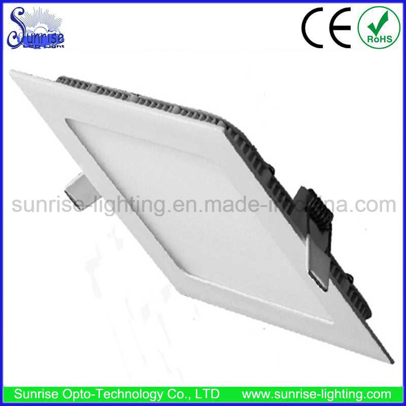 Ce/RoHS Recessed Square Panel 12W LED Ceiling Light