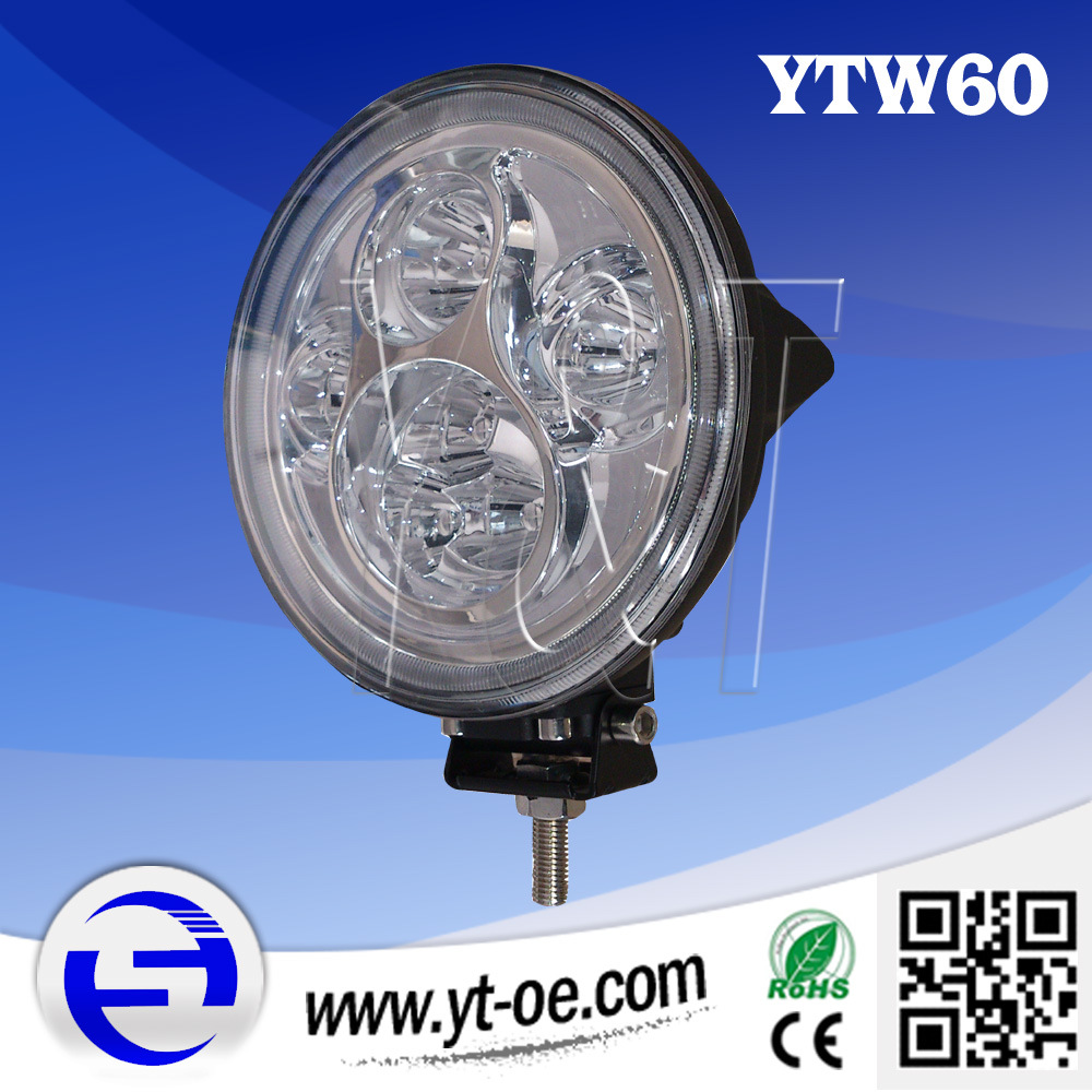 New 60W CREE LED Work Light LED Offroad Truck Jeep ATV Driving Light