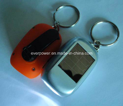Solar Crank LED Keychain Flashlight (DL-5016)