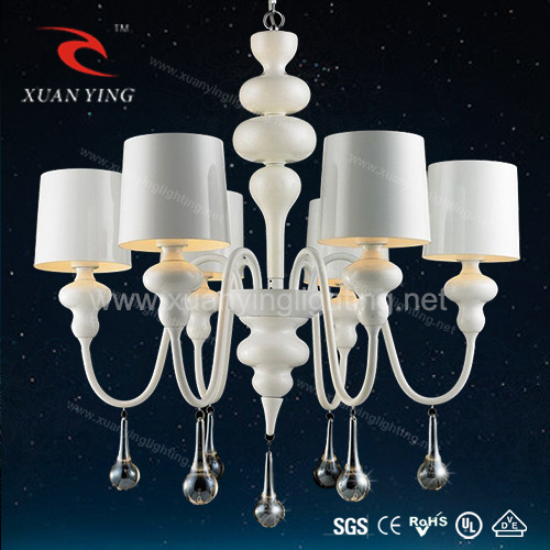 Reasonable Price Crystal Chandelier with Fabric Shade (Mv20164-6 G9)