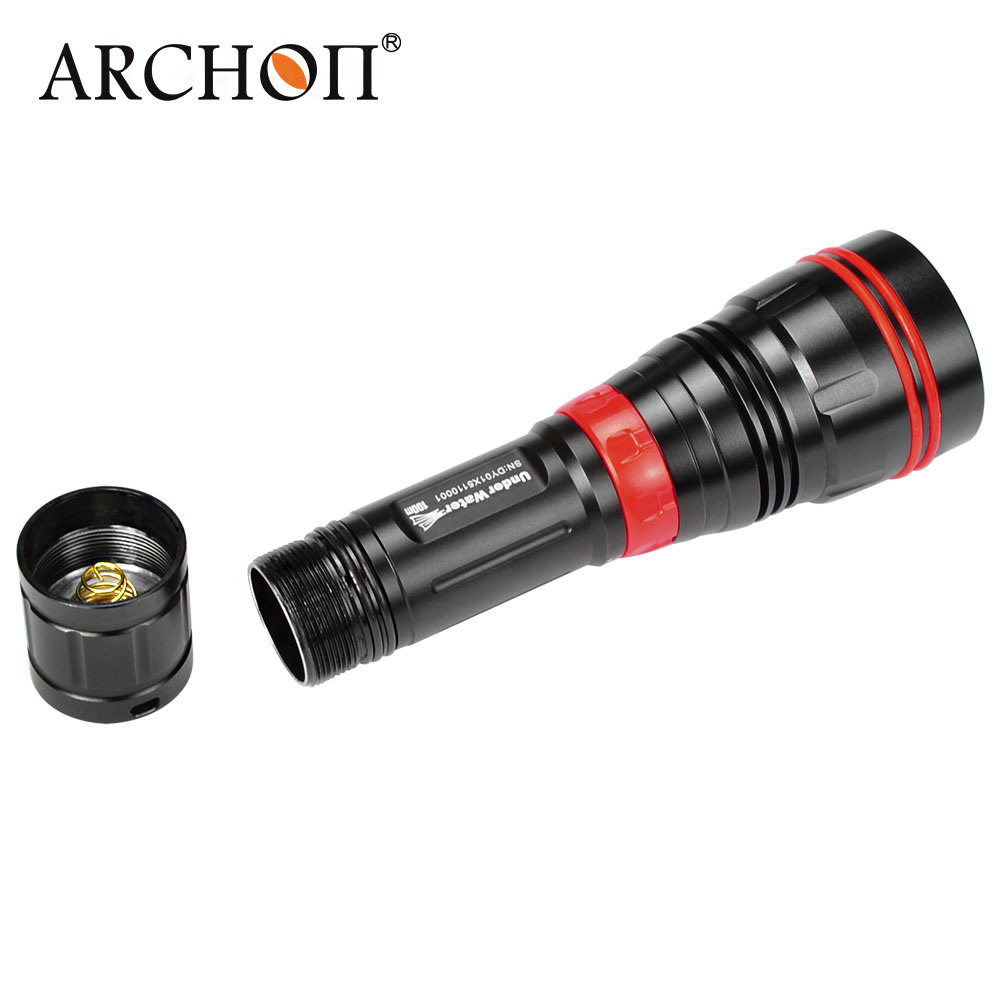 Underwater 100m Diving Flashlight with CREE LED Wy07