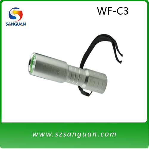 Waterproof Aluminum LED Flashlight WF-C3