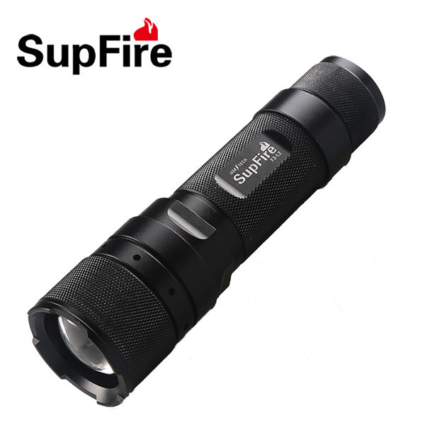 High Lumen Zoomable LED Flashlight with 18650 Battery