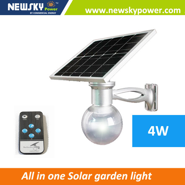 China All in One Integrated Solar LED Garden Light