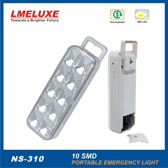 Portable Rechargeable LED Emergency Flashlight