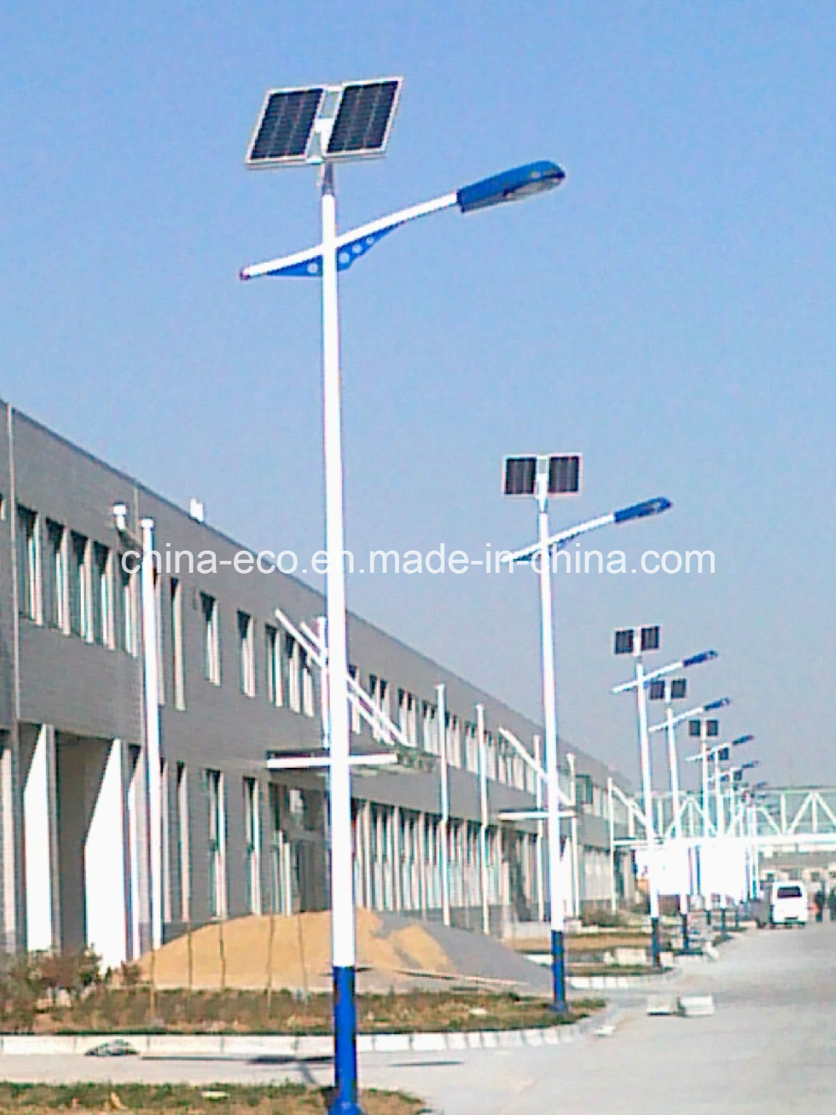 50W LED Solar Street Light with 7m High