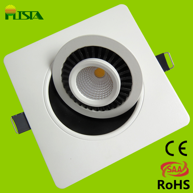 7W Head Free LED Ceiling Down Light with CE, RoHS Approved