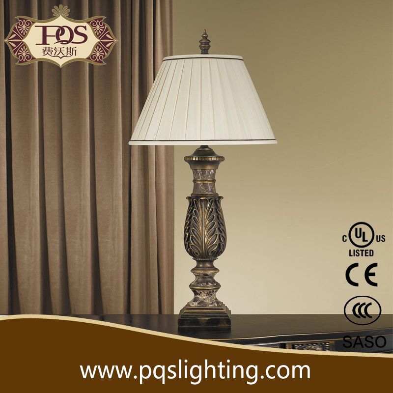 Antique Decoration White Shadetable Lamp