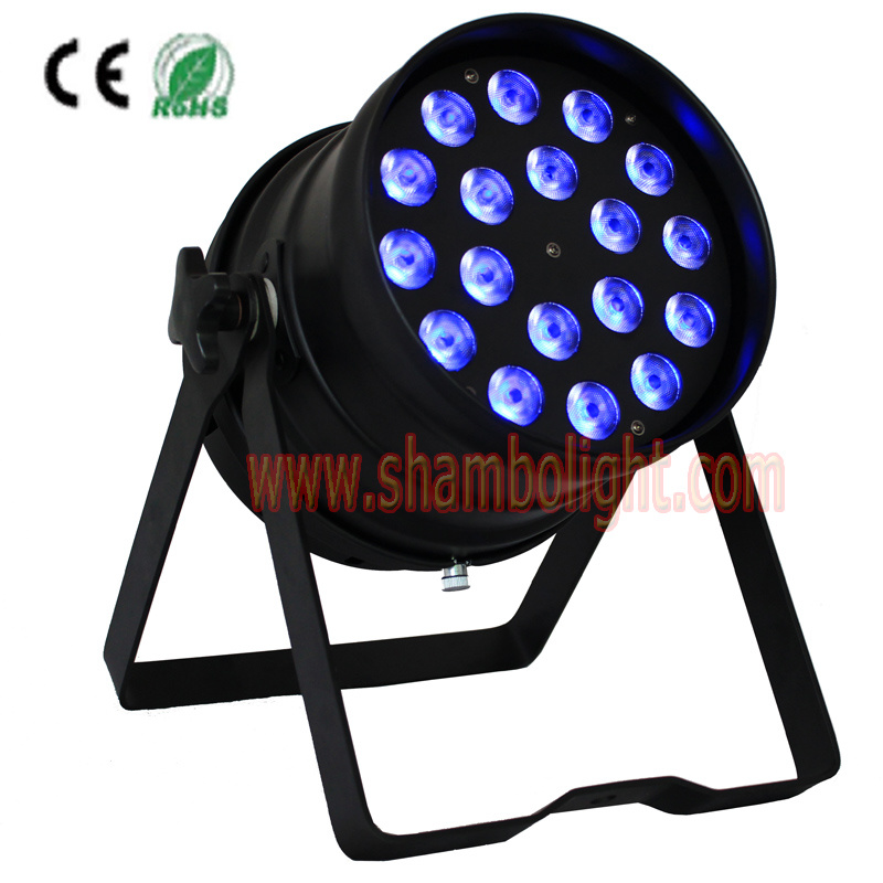 18X10W RGBW 4in1 PRO Indoor LED PAR 64 Can Uplighting