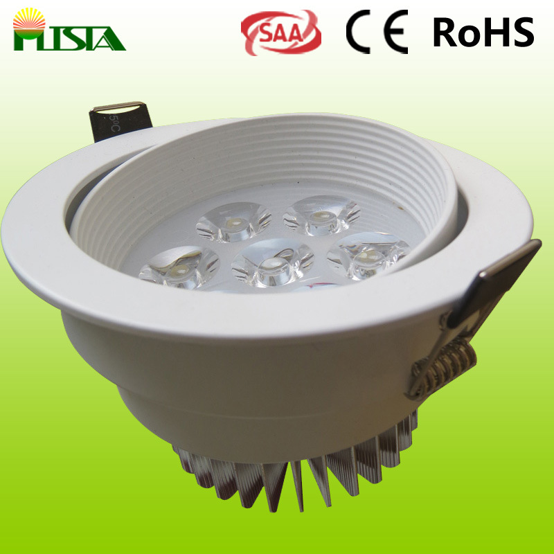 Dimmable RGB 7W Recessed Ceiling LED Light