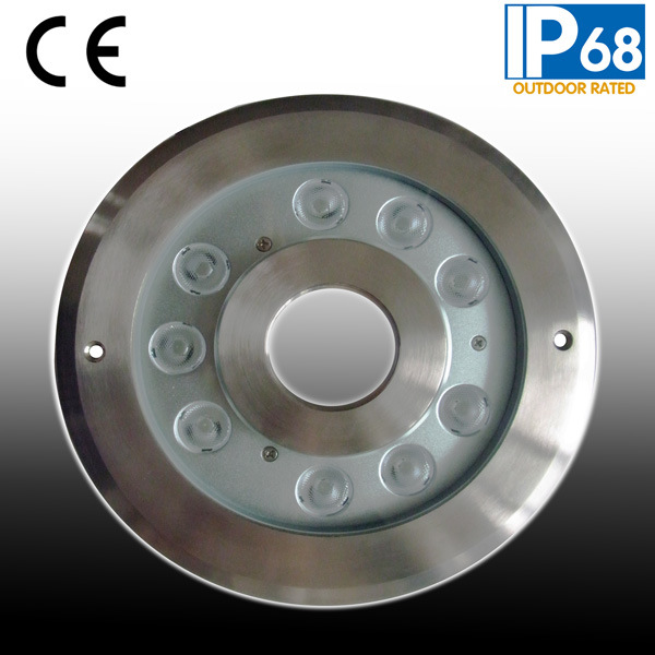 9W Stainless Steel LED Underwater Fountain Lights (JP94291)