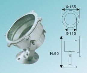 LED Underwater Light/Lamp Body, Shell, Fixture, Accessory, Kits, Parts (CB-SD3702014-9~12W)