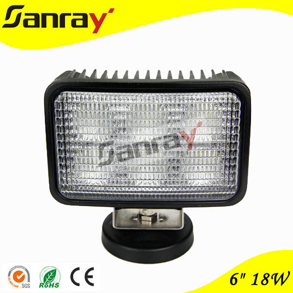 6inch 18W LED Work Light for Heavy Duty Vehicles