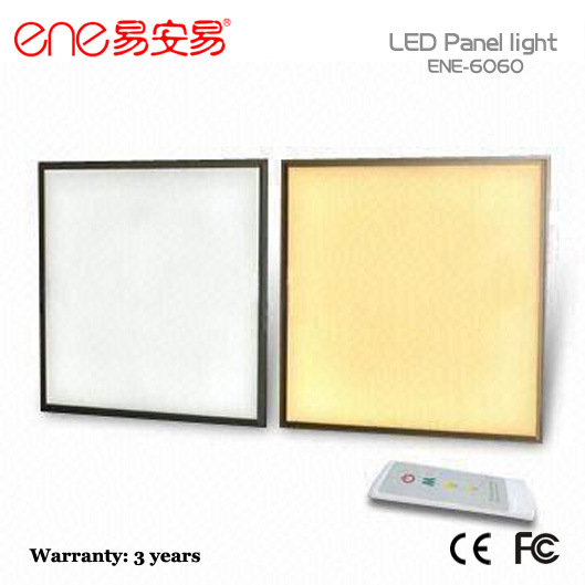 Can Control Color Temperature LED Panel Light, 2500k-7500k (ENE-6060-36W)