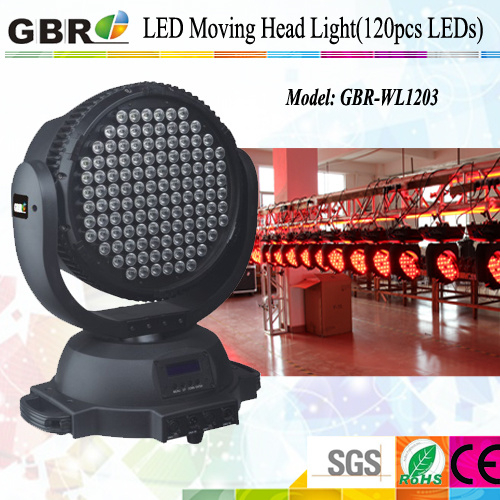 120 LED Moving Head Light for Stage Light (GBR-3014A)
