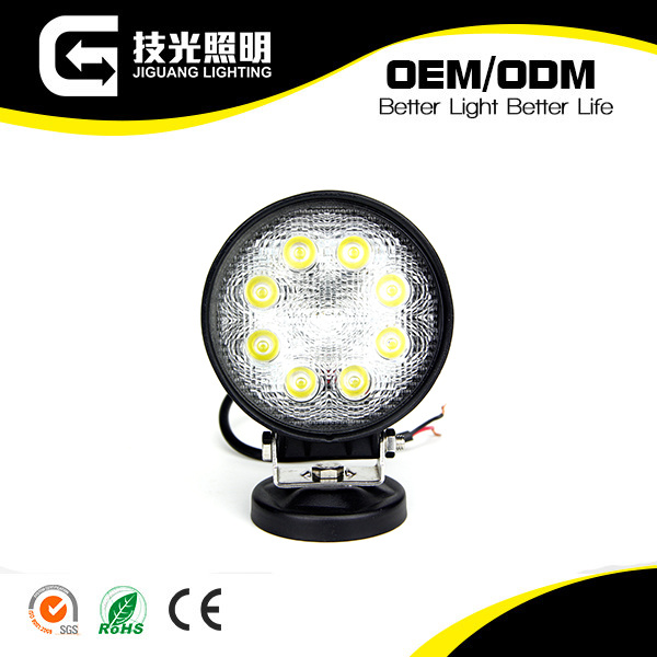 Aluminum Housing 4inch 24W CREE LED Car Driving Work Light for Truck and Vehicles.