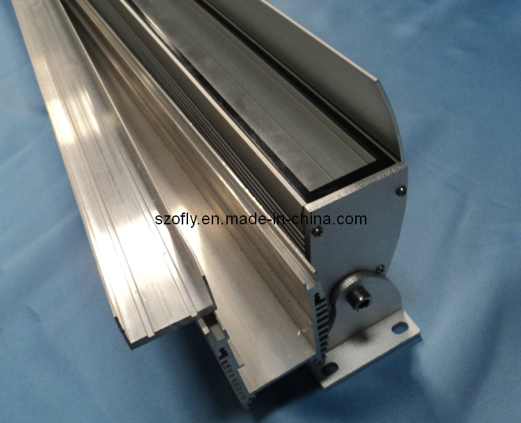 CNC Machining LED Wall Washer Aluminum Profile