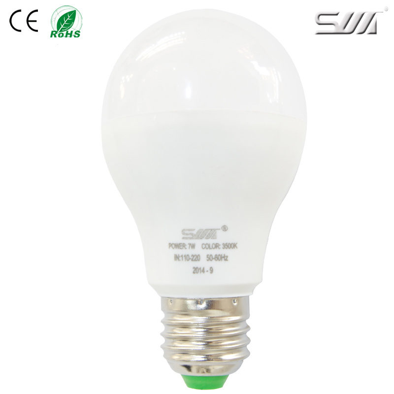 High Cost-Effective 7W E27 LED Bulb Light