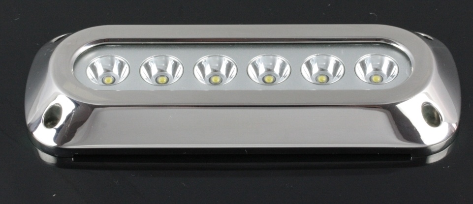 Rectangle 6*3W Underwater LED Boat Lights