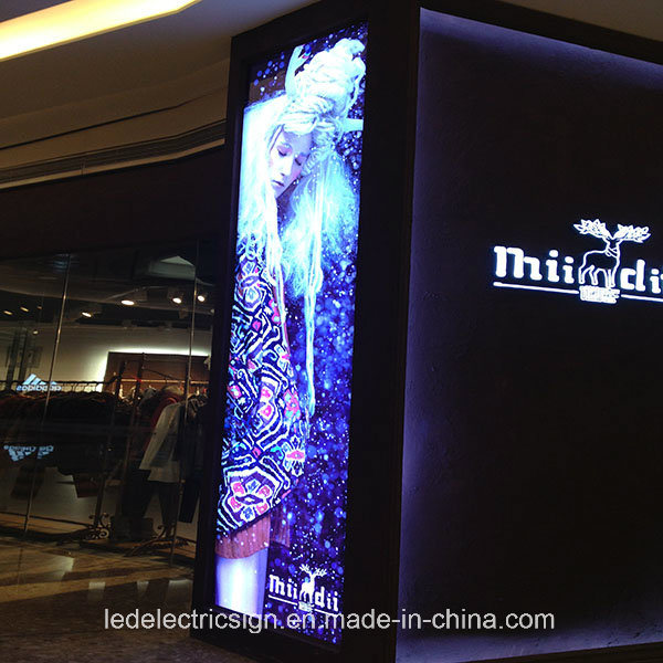 China Single&Double Side LED Acrylic Crystal Frame Light Box