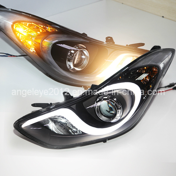 Elantra LED Head Lights for Hyundai with Projector Lens