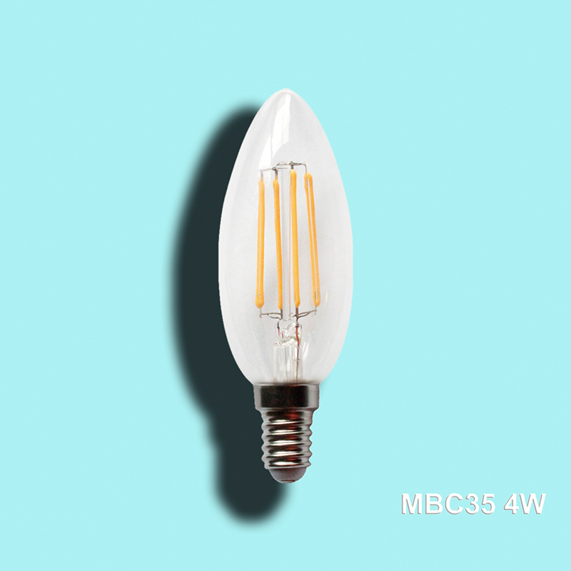 Mbc35 4W LED Filament Bulb with CE RoHS ERP SAA Certifications