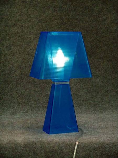 Wholesale Royal Blue Acrylic Table Lamp for Bedroom/LED Table Lamp/Modern Table Lamp