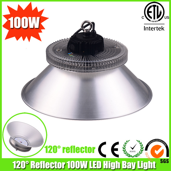 100 Watt LED High Bay Light for Factory Lighting
